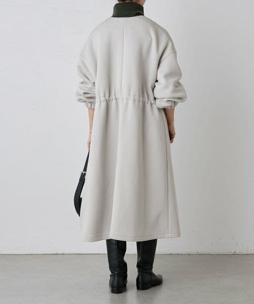 極美品 BEARDSLEY ビアズリー ダンボールギャザーコート