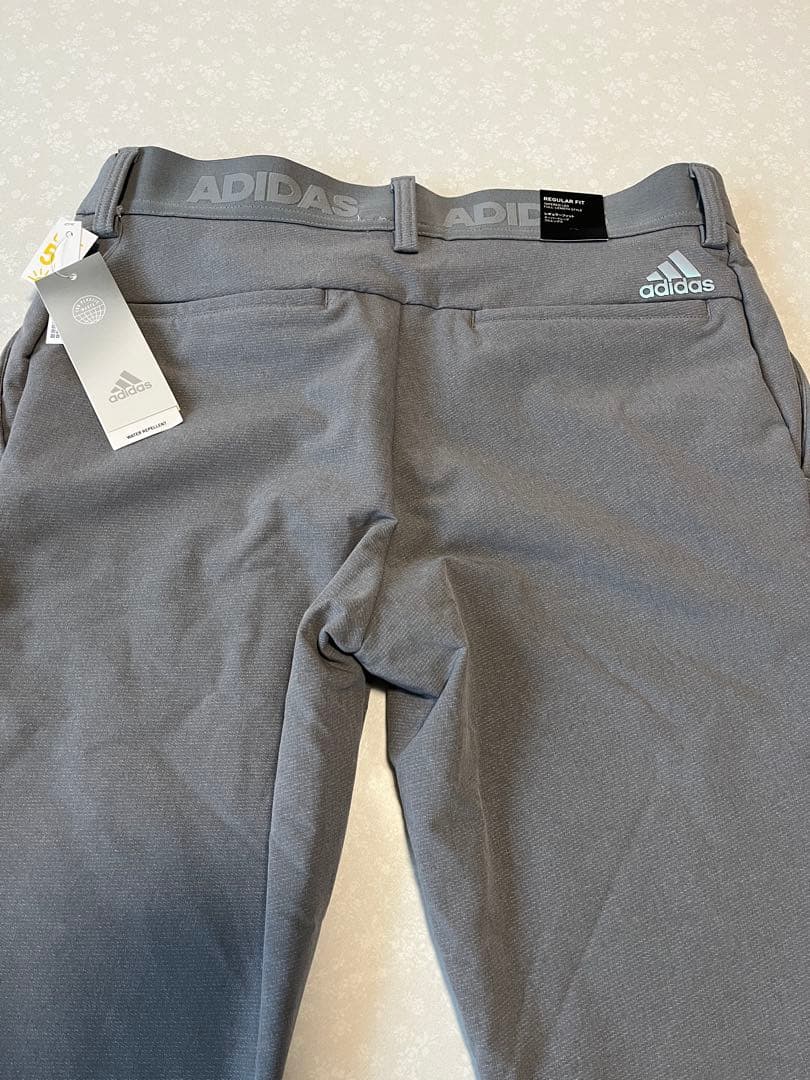 adidas メンズ ゴルフパンツ グレー Ｌ