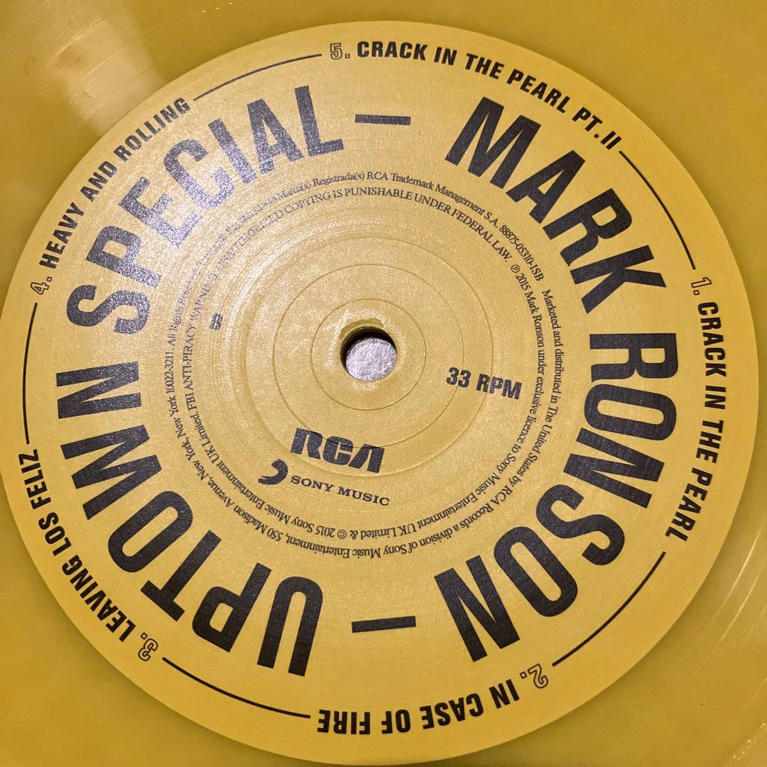 Mark Ronson ‎ Uptown Special LP レコード