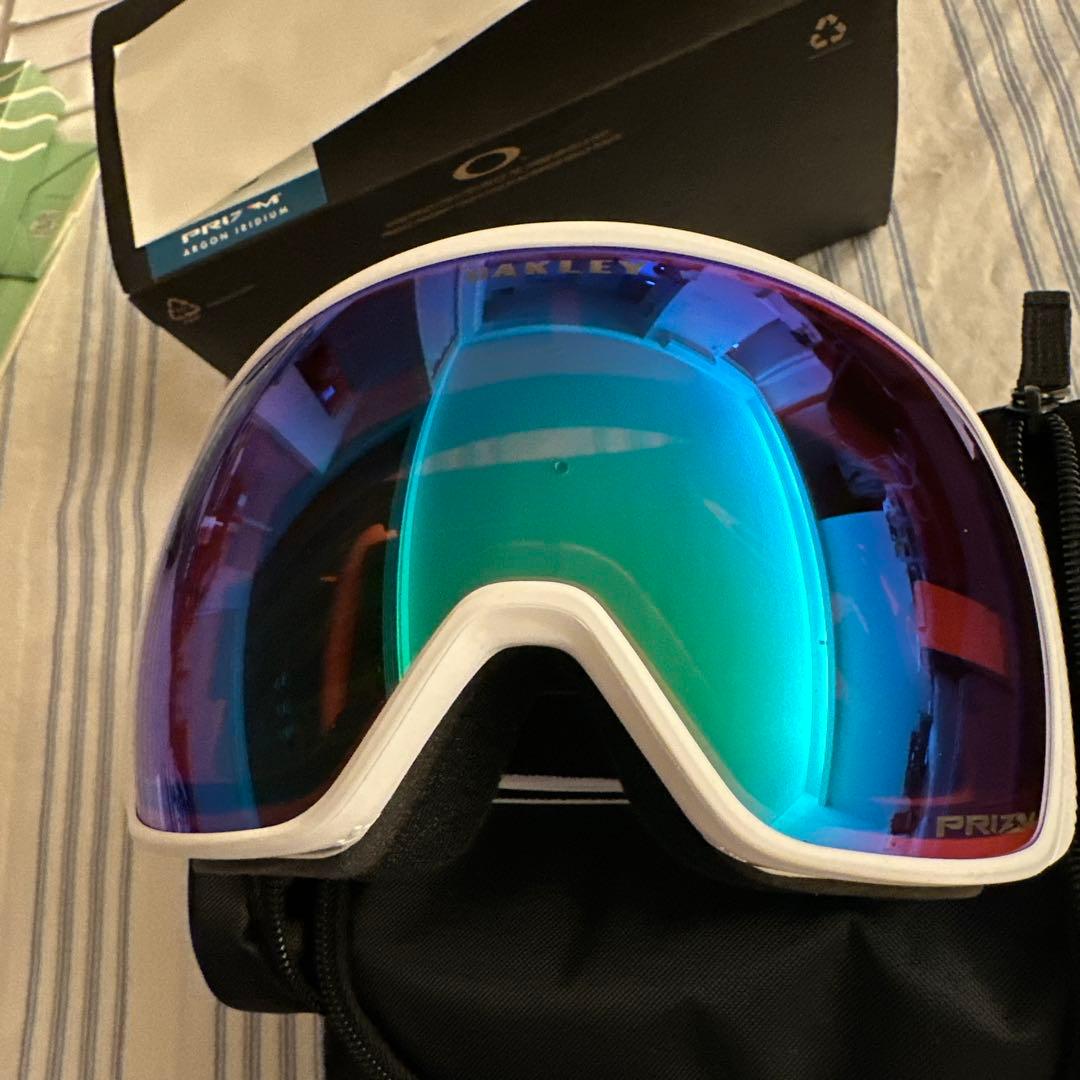 スキー・スノーボードアクセサリー Oakley Flight Tracker L Matte White