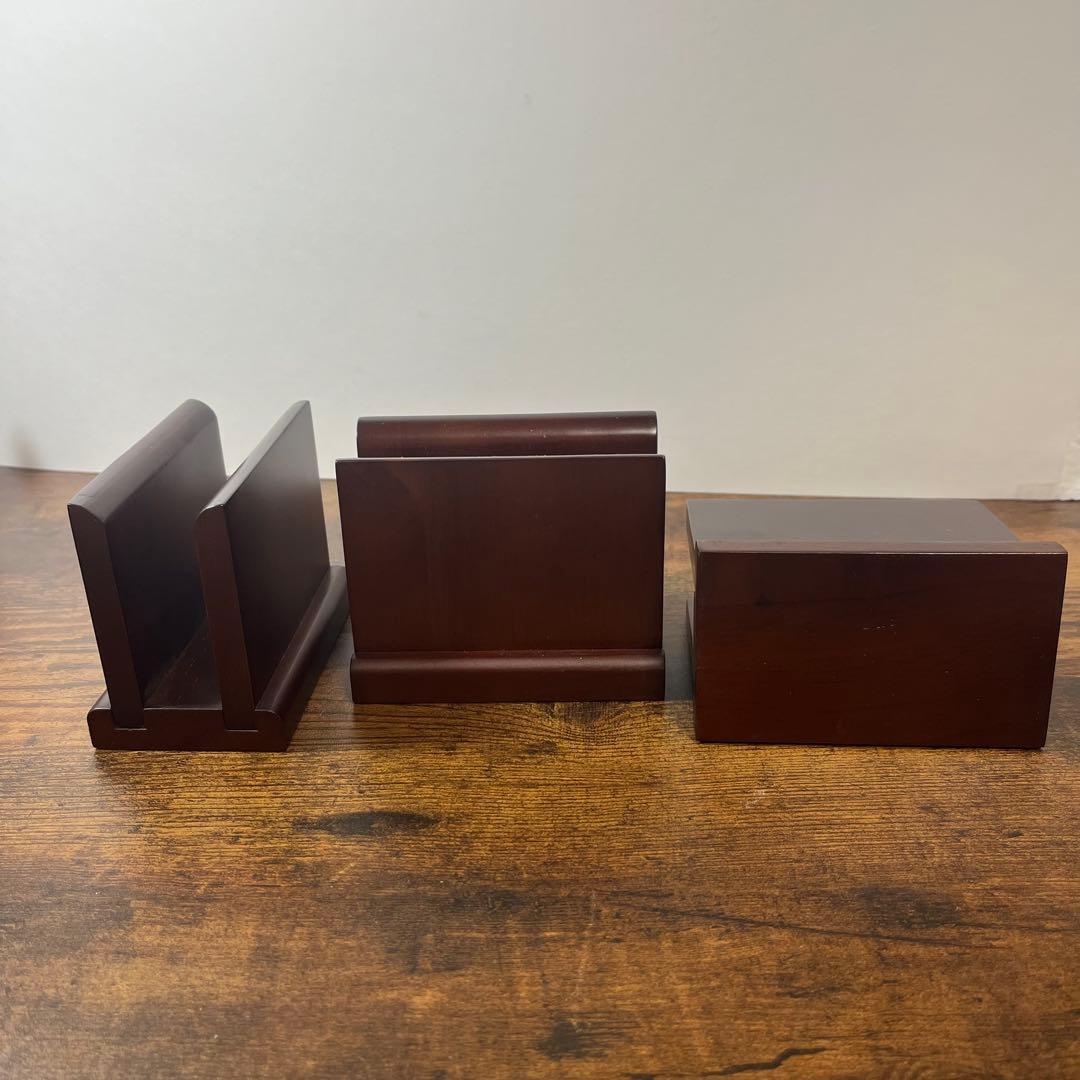 木製 メニュー立て 12個セット売り