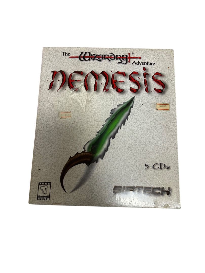 Nemesis The Wizardry Adventure 未開封　PC