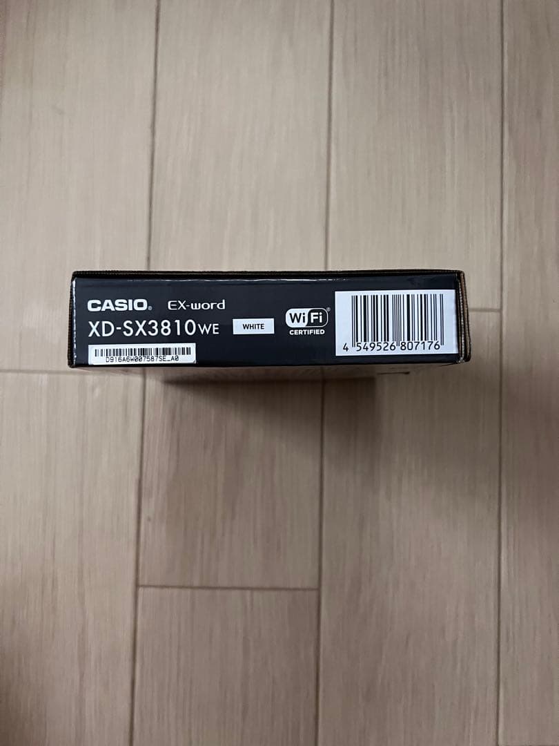 【新品】カシオ計算機 XD-SX3810WE ホワイト
