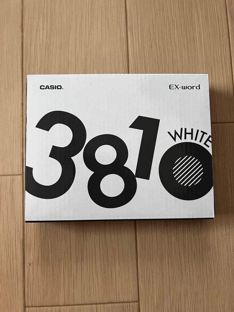 【新品】カシオ計算機 XD-SX3810WE ホワイト