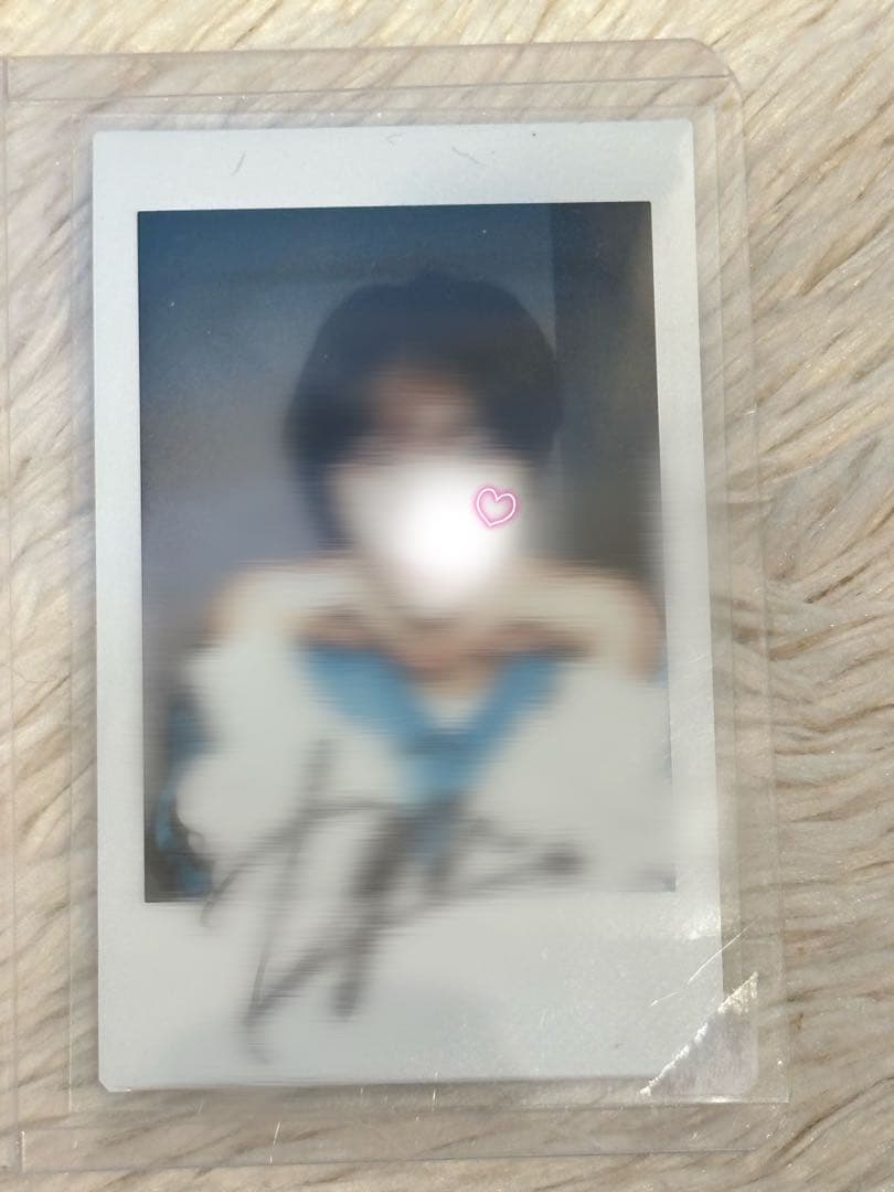 リョウ　直筆サイン入り　チェキ