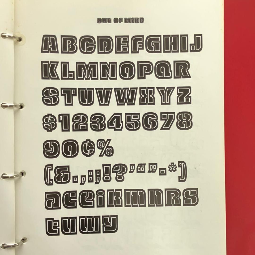 モンセン・スタンダード欧文書体 清刷集 全６巻