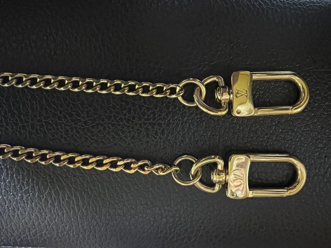 ルイヴィトン ウォレットチェーン ダブルクリップ