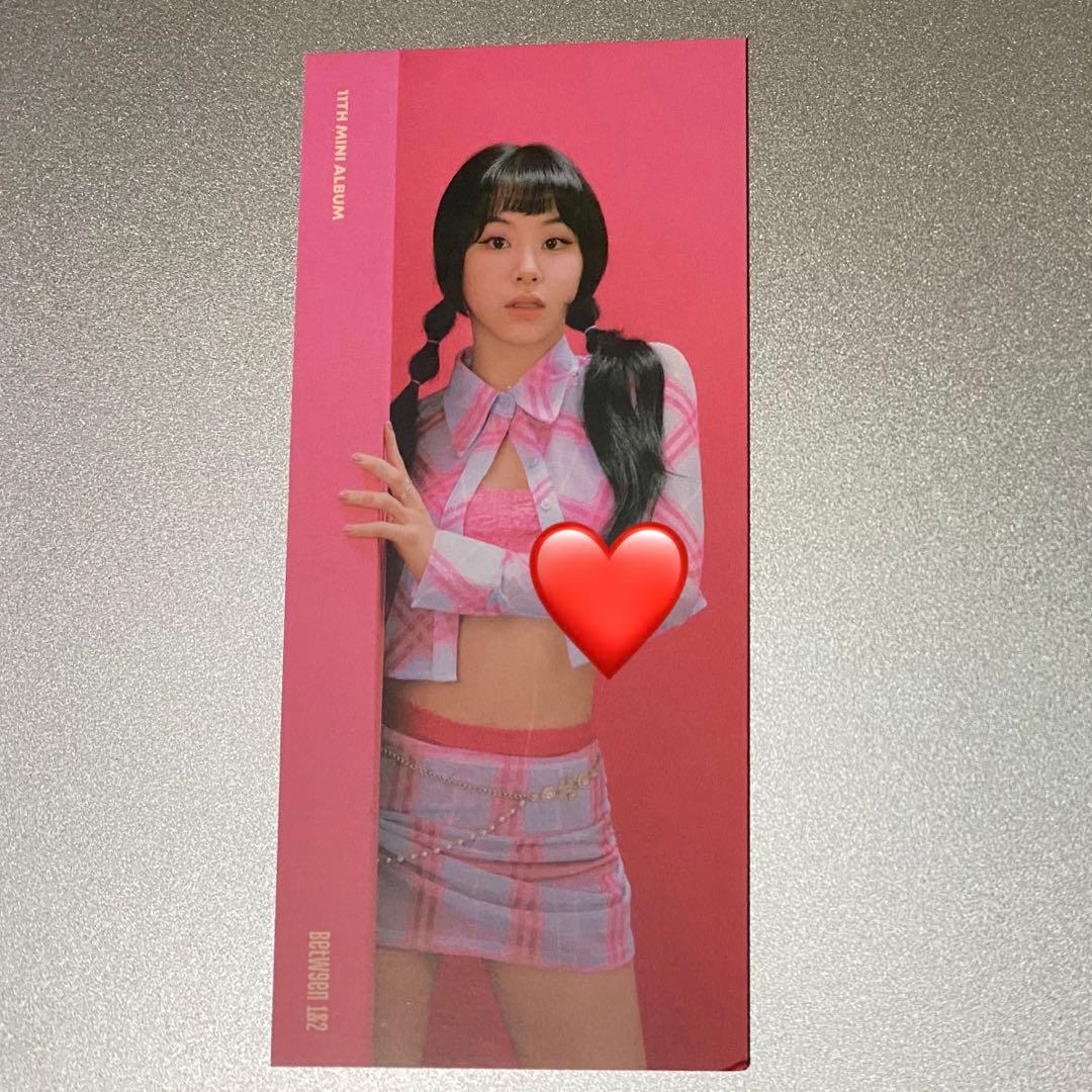 TWICE 直筆サイン入りブックマーク チェヨン