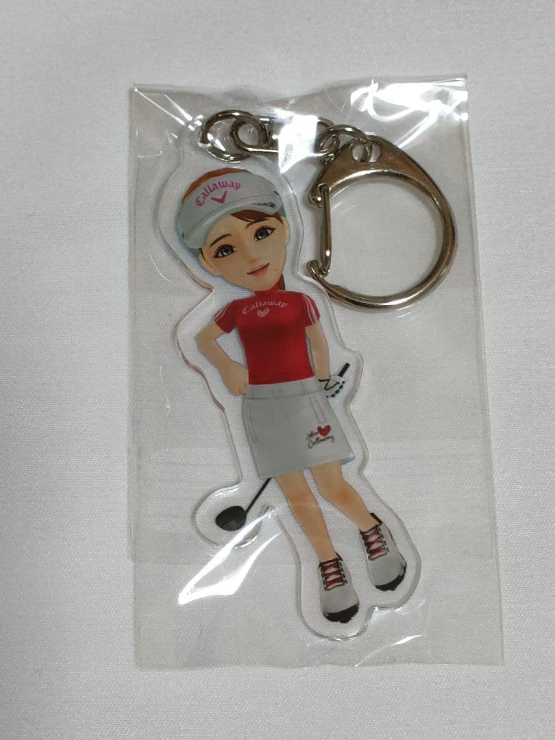 【激レア】みんなのゴルフ　女子プロ 政田夢乃さんアクリルキーホルダー