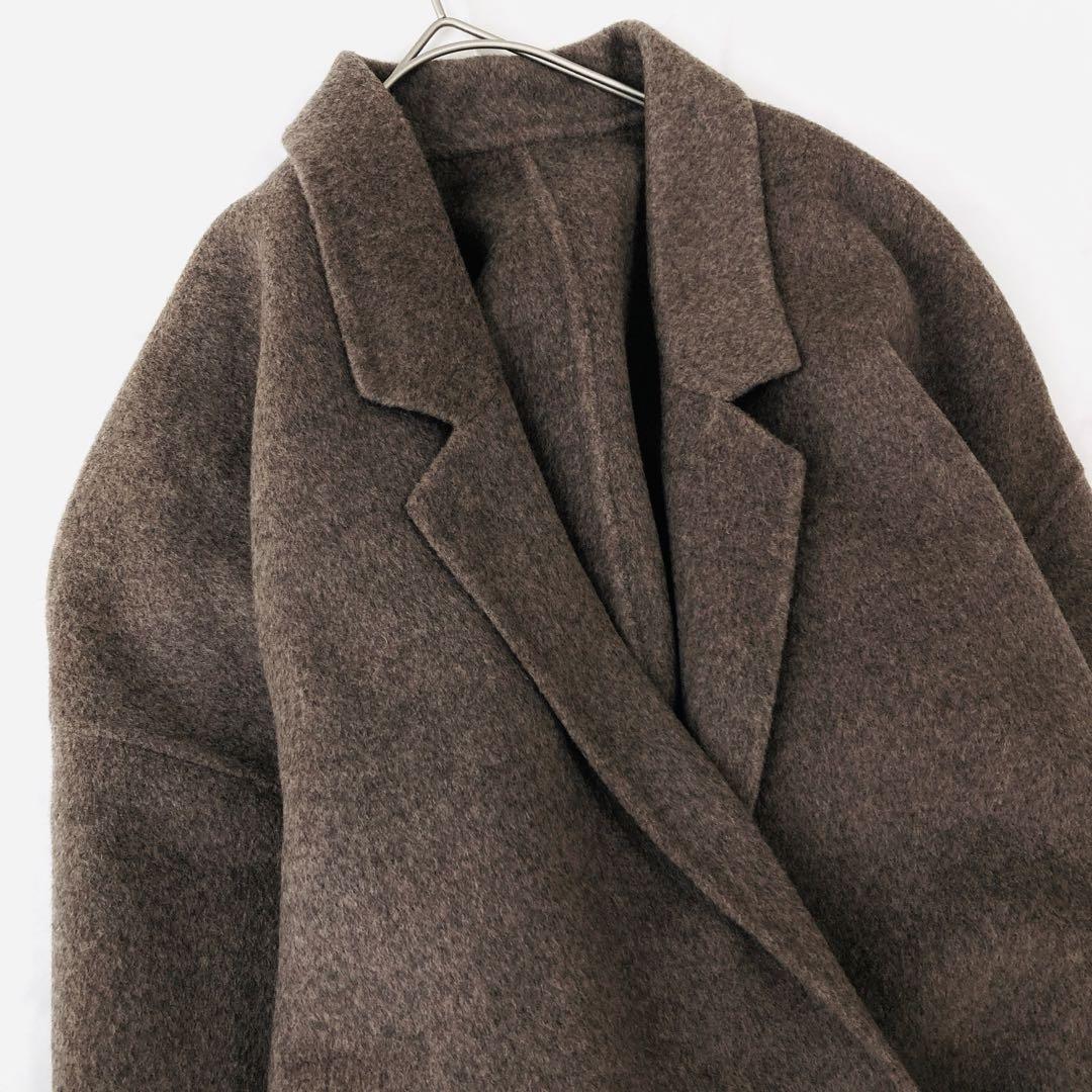 新品未使用✨️プラージュ　ハミルトン　コクーンコート　オーバーサイズ　ロング　36