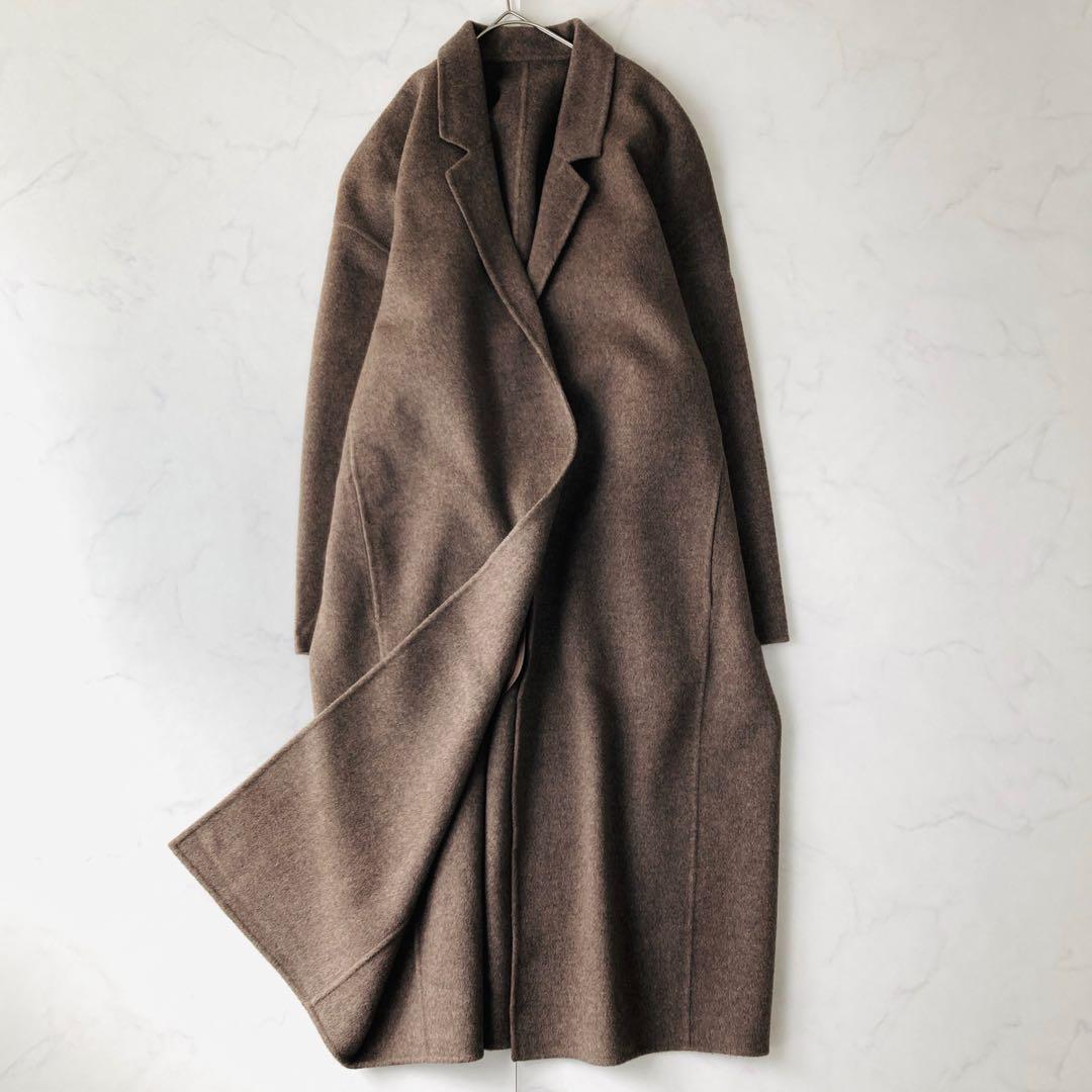 新品未使用✨️プラージュ　ハミルトン　コクーンコート　オーバーサイズ　ロング　36