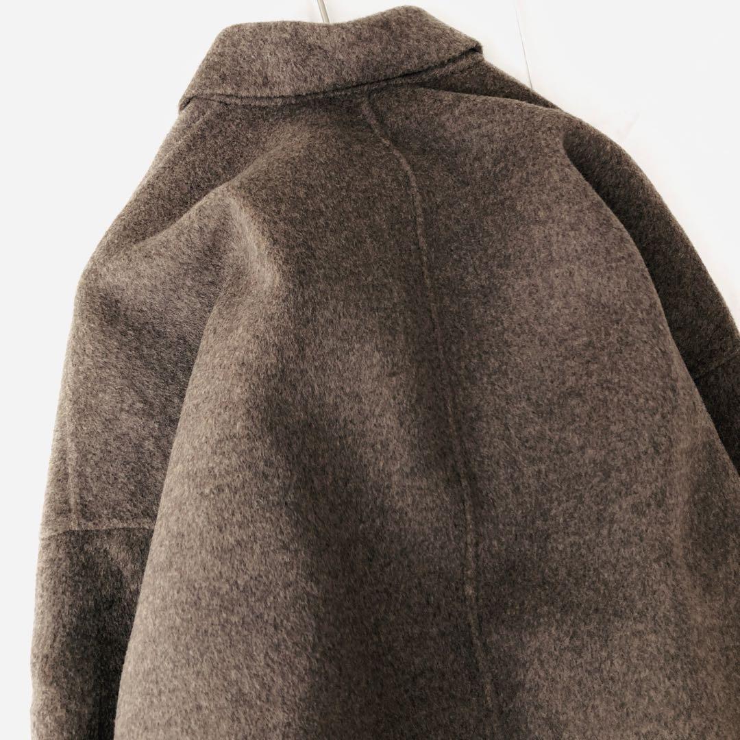 新品未使用✨️プラージュ　ハミルトン　コクーンコート　オーバーサイズ　ロング　36