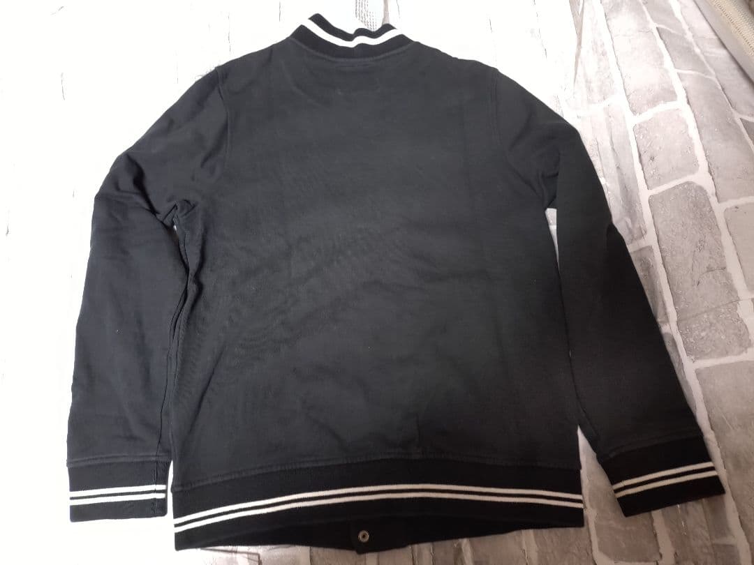 【ステューシー】【希少XLサイズ】【コットンスタジャン】【ジャケット】ブラック