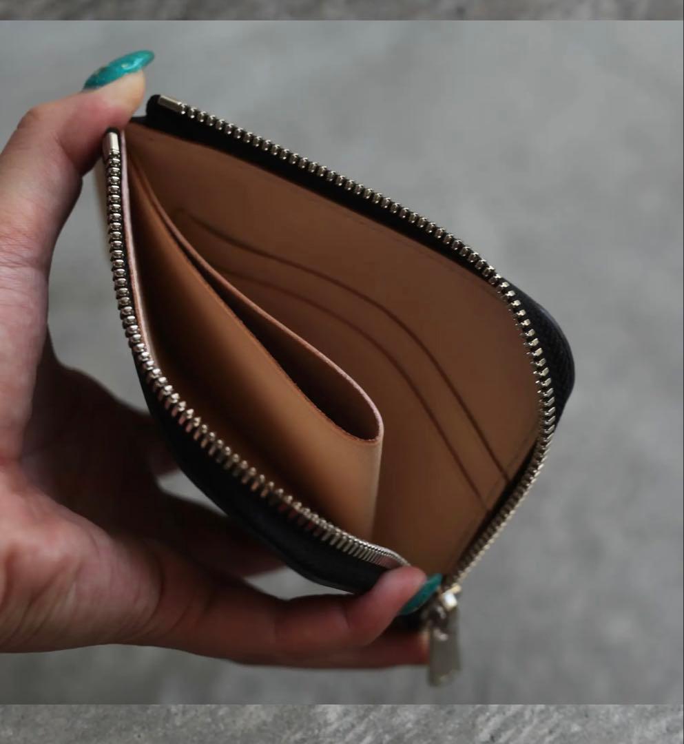 Hender Scheme L zip Purse エンダースキーマ　ブラック