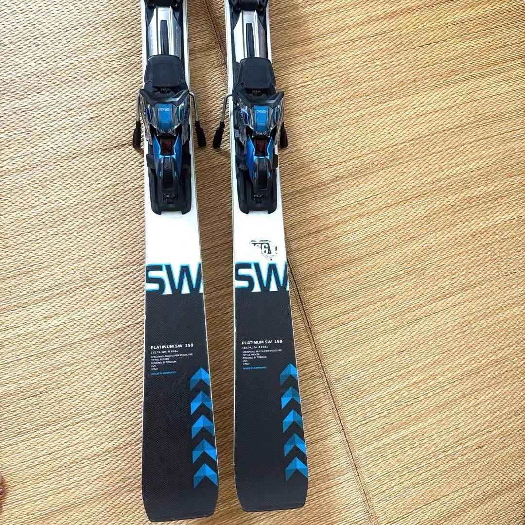 スキー板　１５９センチ　中上級向き