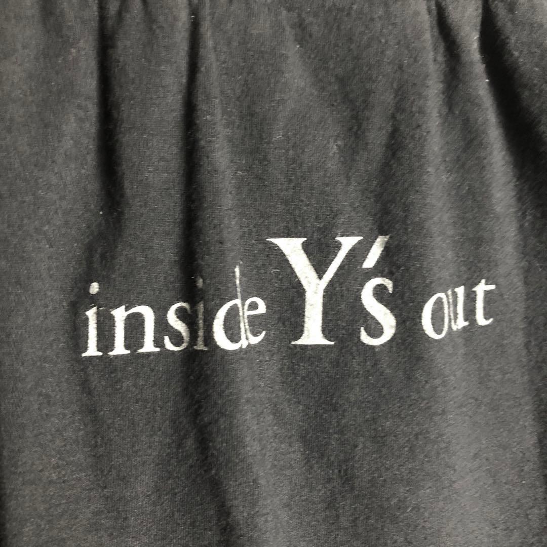 Y'sワイズ ヨウジヤマモト サルエルパンツ バックロゴ 黒 モード