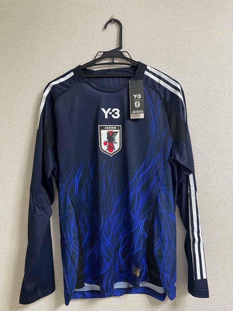 サッカー日本代表ユニフォーム　長袖　Y-3