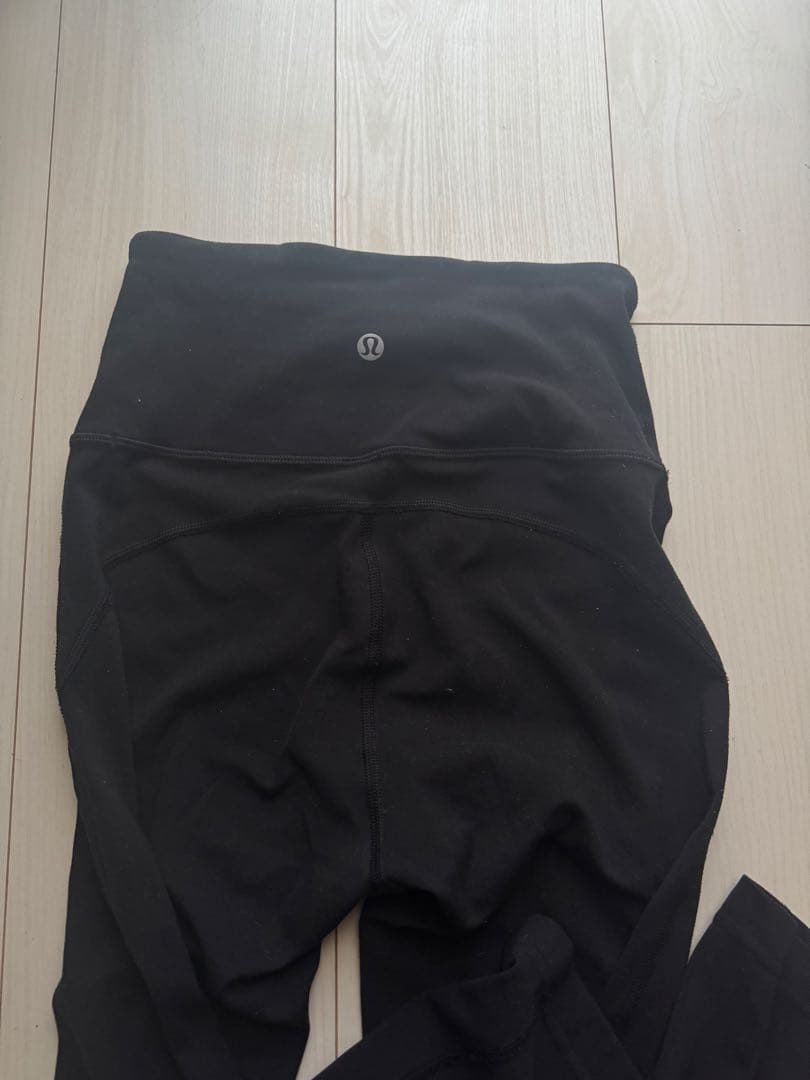 Lululemon ハイウエスト ブラック フレア ヨガパンツ レギンス XS