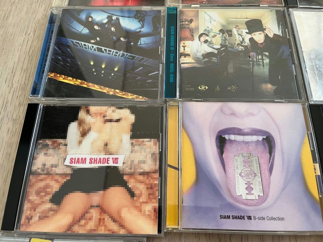 SIAM SHADE マキシ・シングルCD6枚 ＋ アルバムCD11枚