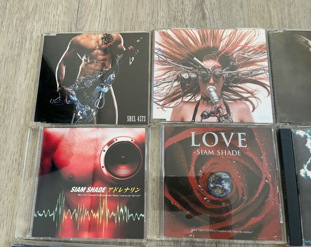 SIAM SHADE マキシ・シングルCD6枚 ＋ アルバムCD11枚