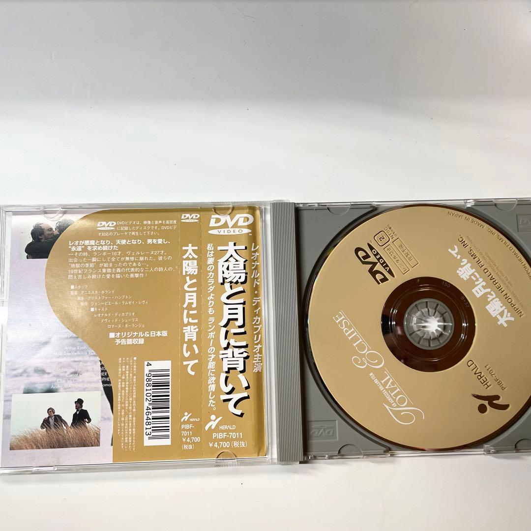 廃盤　レア　太陽と月に背いて('95英/仏) 日本語字幕　DVD 貴重