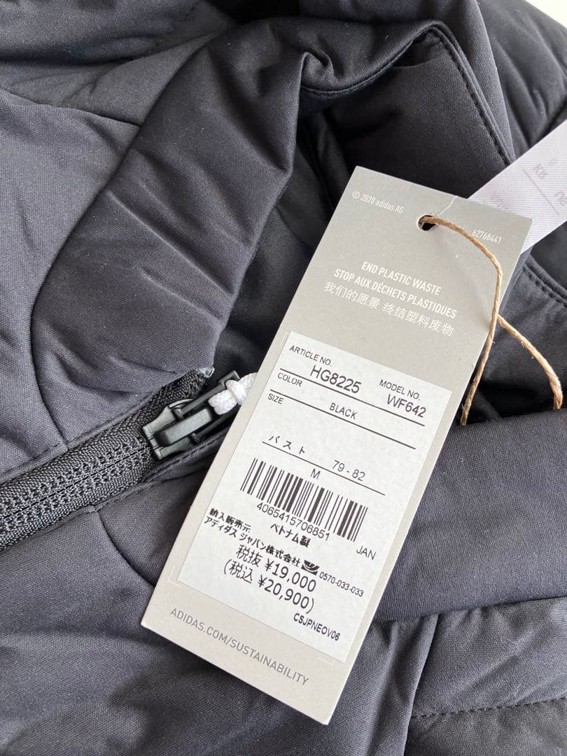 新品　激安　定価35200円　アディダスゴルフ　中わた　セットアップ　M