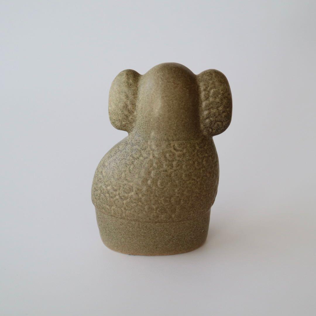 リサラーソン　プードル　グレー・ホワイト2点セット