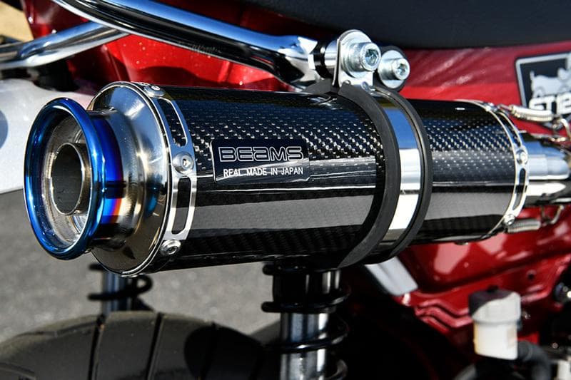 ビームス　DAX125　フルエキゾースト　マフラー　R-EVO TYPE C