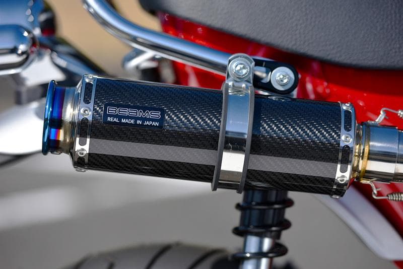 ビームス　DAX125　フルエキゾースト　マフラー　R-EVO TYPE C