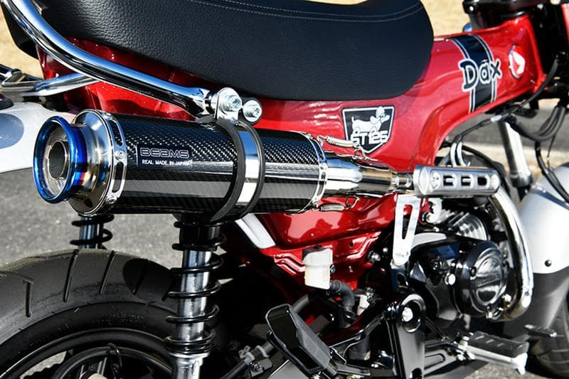 ビームス　DAX125　フルエキゾースト　マフラー　R-EVO TYPE C