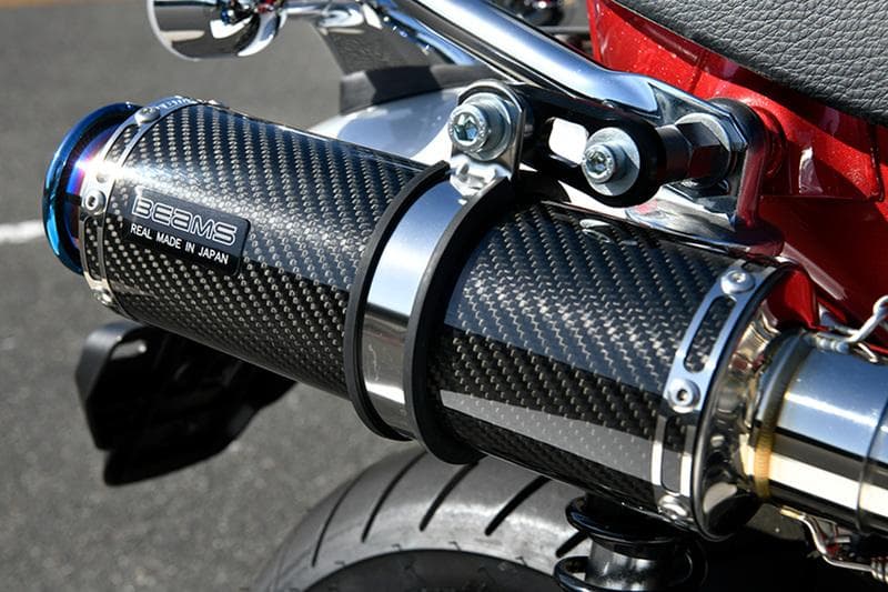 ビームス　DAX125　フルエキゾースト　マフラー　R-EVO TYPE C