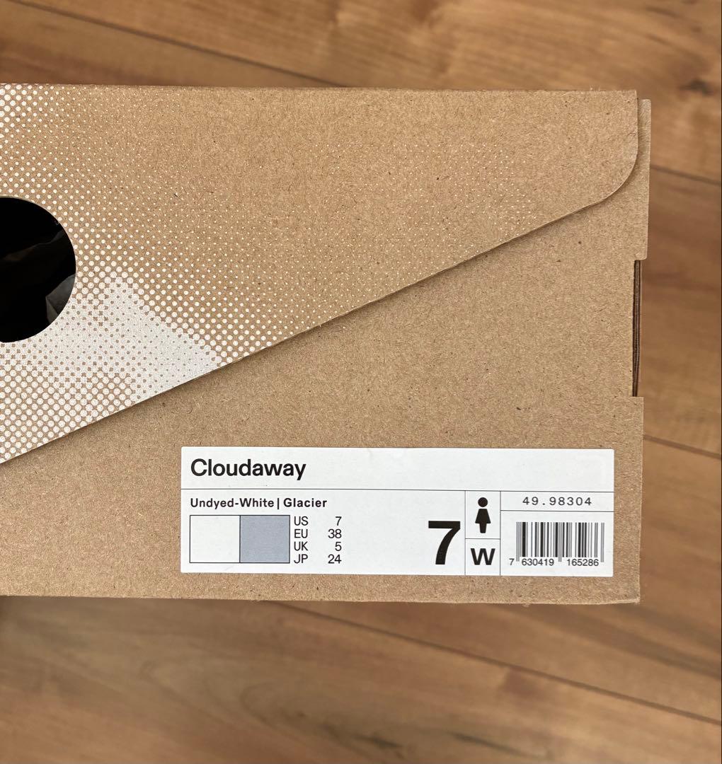 靴 On Cloudaway US7 24cm