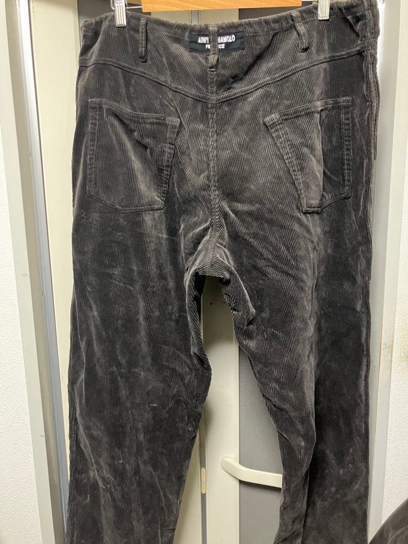 ヨウジヤマモト17AW コーデュロイセットアップ