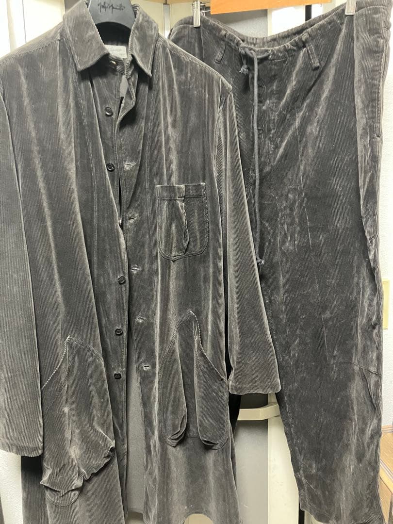 ヨウジヤマモト17AW コーデュロイセットアップ