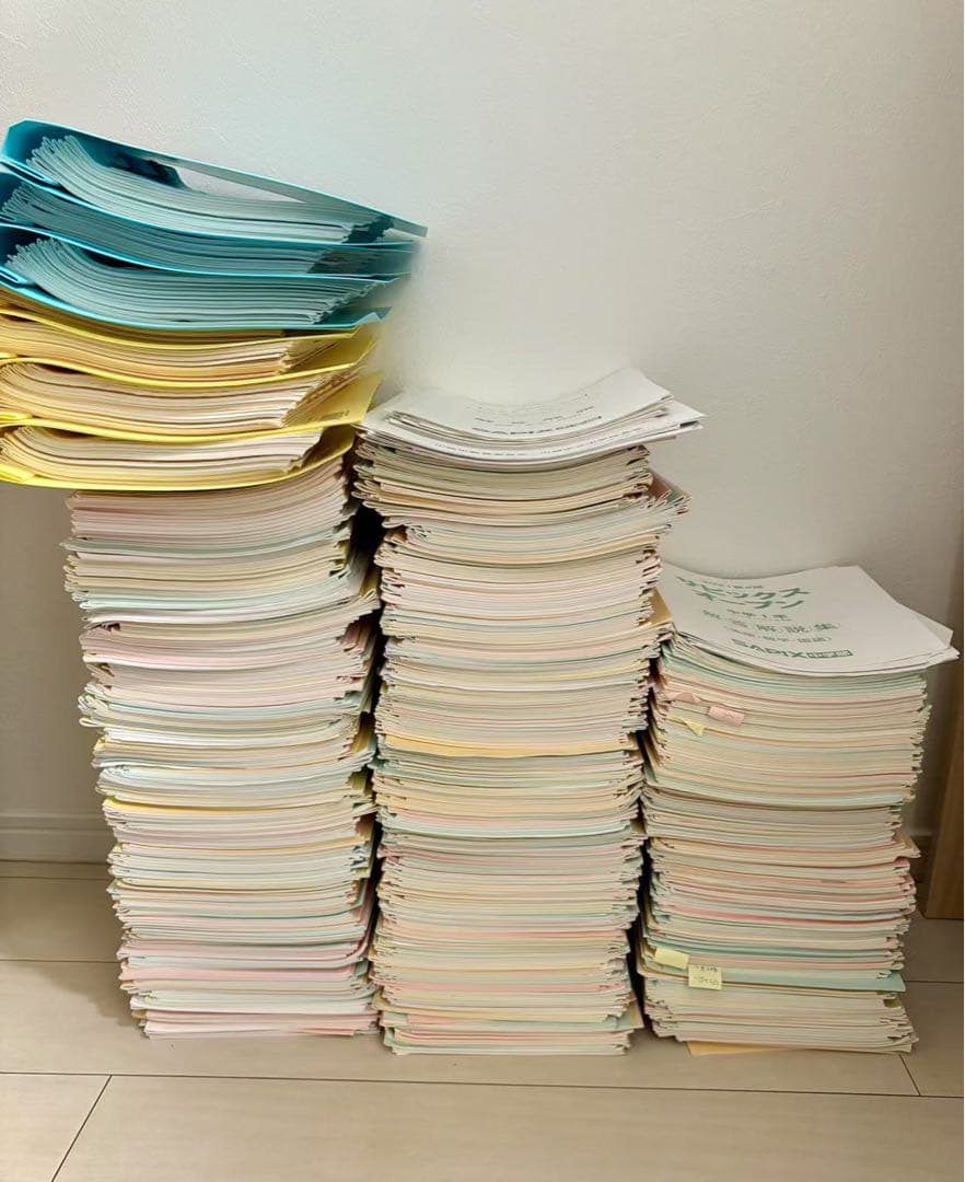 中1 SAPIX 英語教材(一般教材➕ss特訓➕春夏冬講習➕授業ノート)