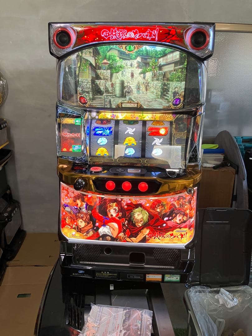 パチスロ　甲鉄城のカバネリ　全員集合パネル　実機