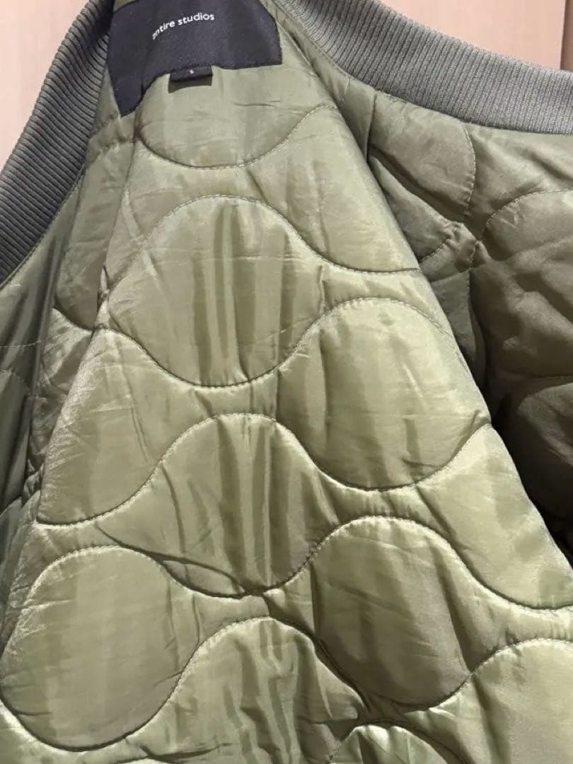 【entire studios】 ボンバージャケットグリーン SSENSE限定