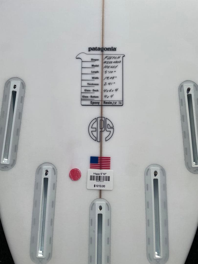 FCD Surfboards HIGGY 5'10\" パタゴニア