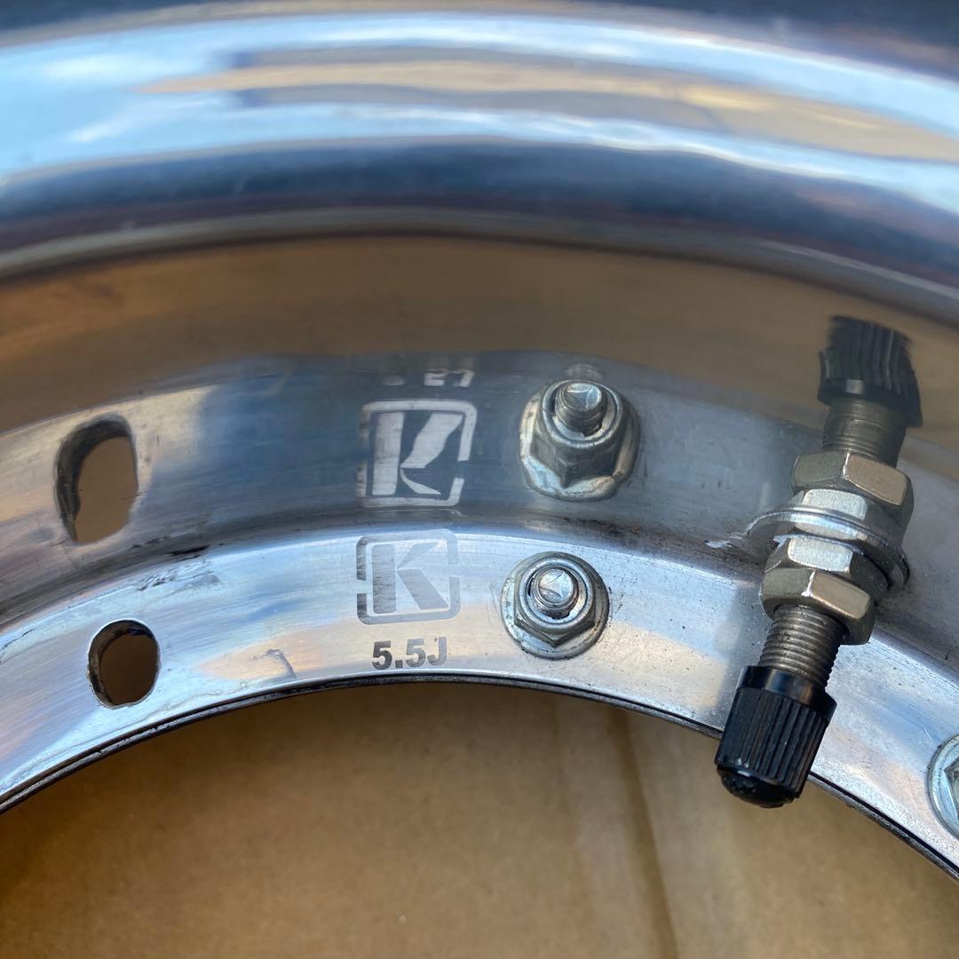 たかしシャリー　ホイール 5.5J タイヤ 110/80-10 S1