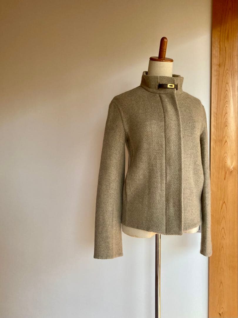 HERMES マルジェラ期 カシミヤ ダブルフェイス ジャケット クリーニング済