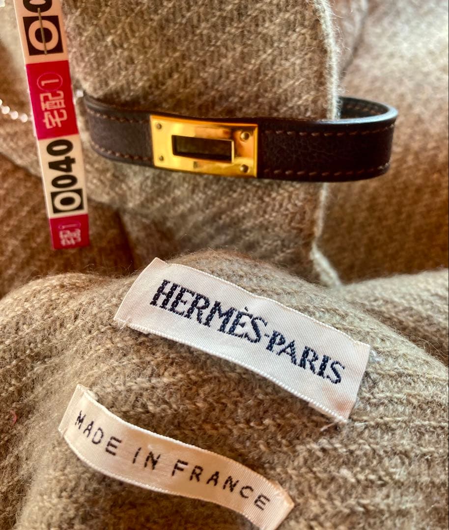 HERMES マルジェラ期 カシミヤ ダブルフェイス ジャケット クリーニング済