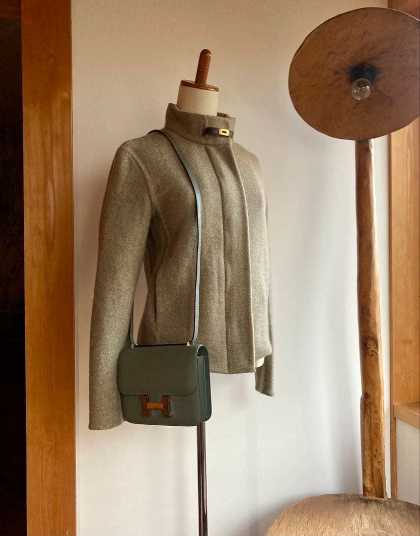 HERMES マルジェラ期 カシミヤ ダブルフェイス ジャケット クリーニング済