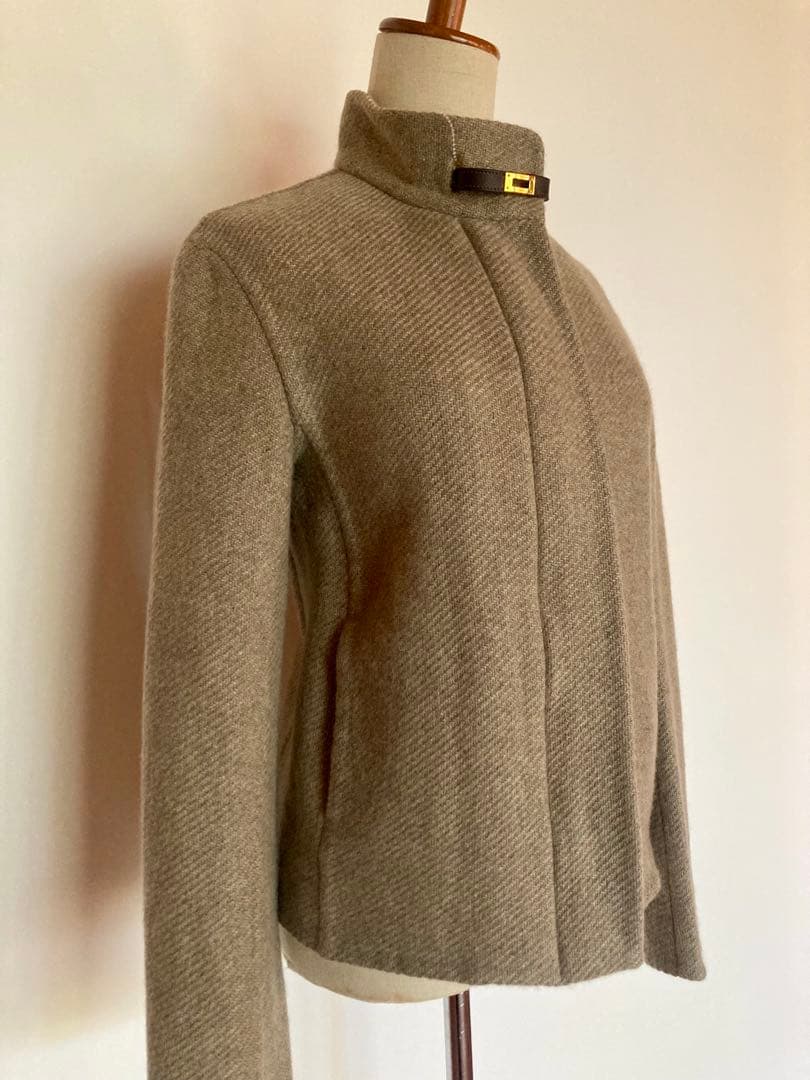 HERMES マルジェラ期 カシミヤ ダブルフェイス ジャケット クリーニング済