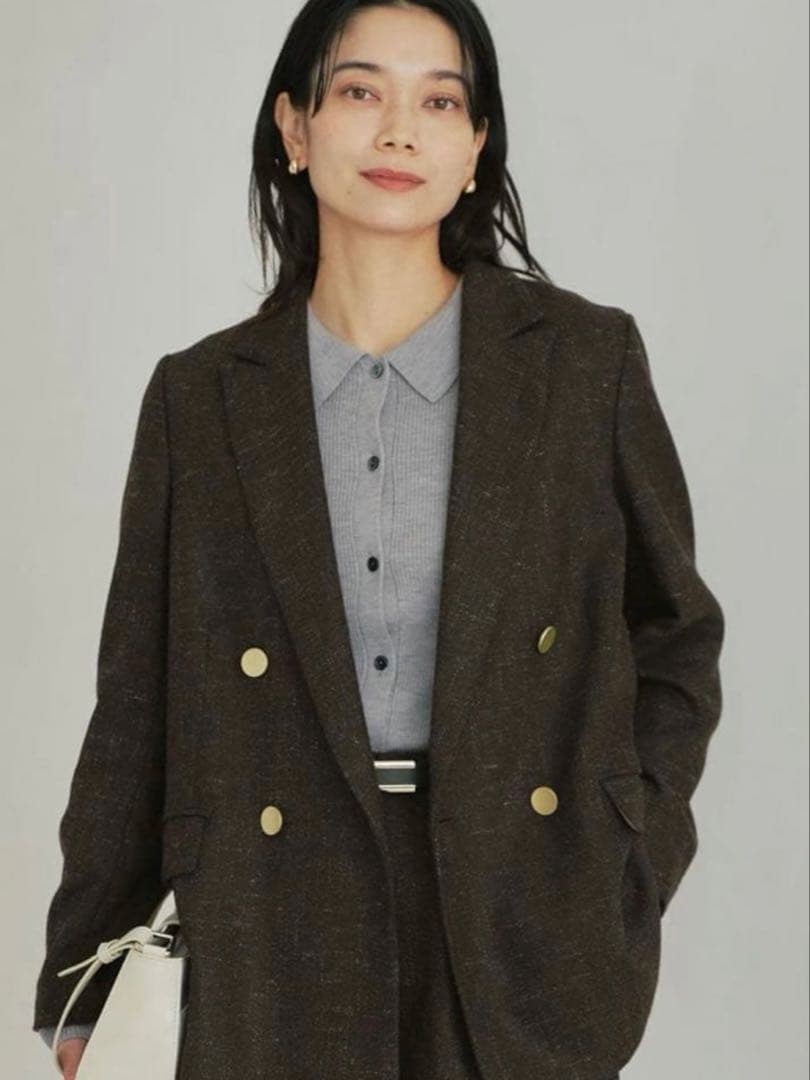 グリーンレーベルリラクシング　スラブダブルジャケット