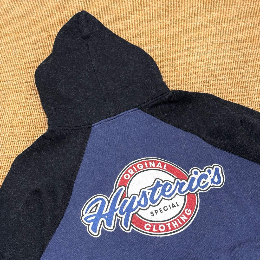 30％⬇️初期タグ⭐️HYSTERIC GLAMOUR スウェット ジップパーカー