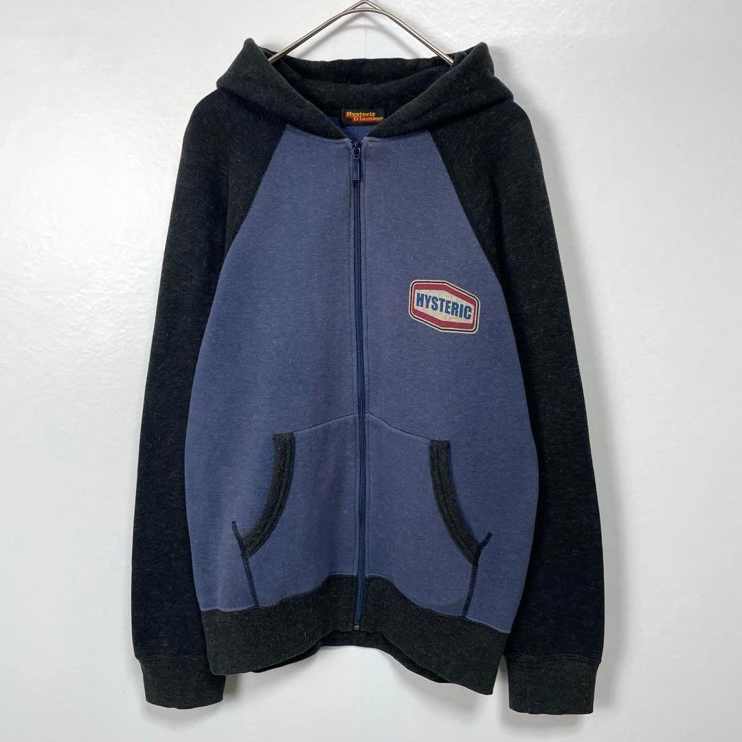 30％⬇️初期タグ⭐️HYSTERIC GLAMOUR スウェット ジップパーカー