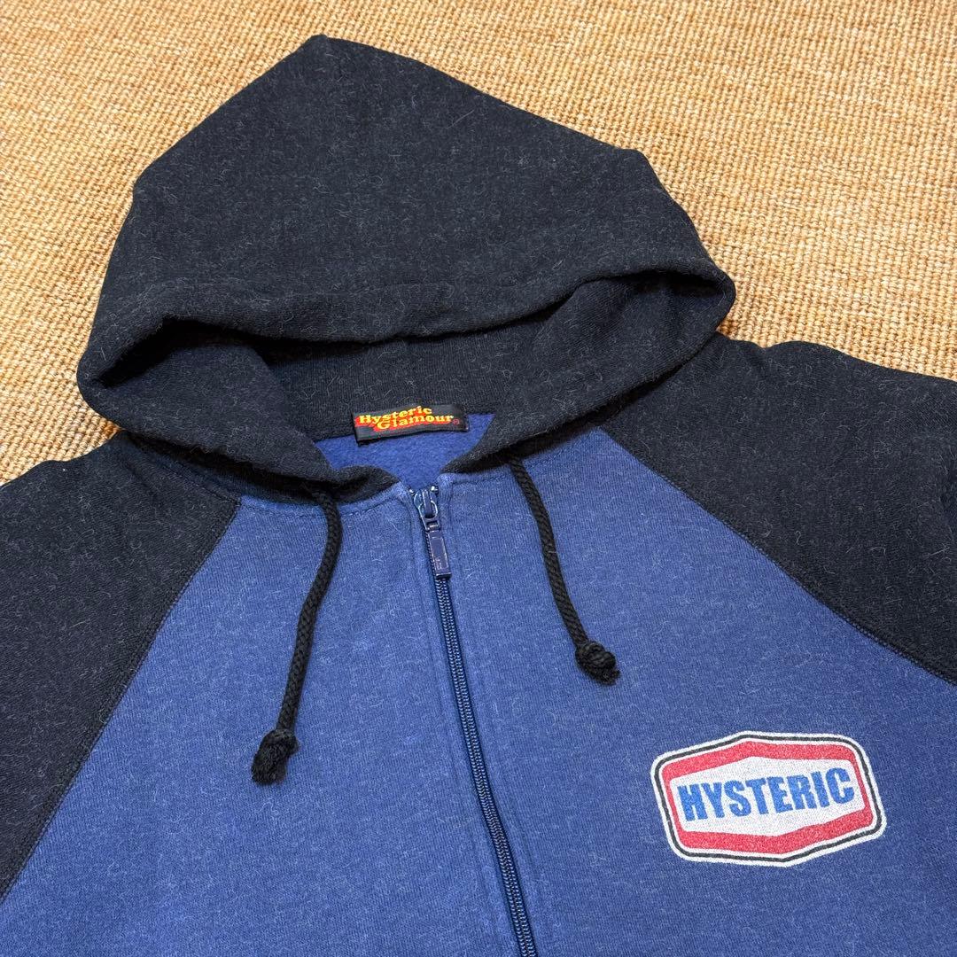 30％⬇️初期タグ⭐️HYSTERIC GLAMOUR スウェット ジップパーカー
