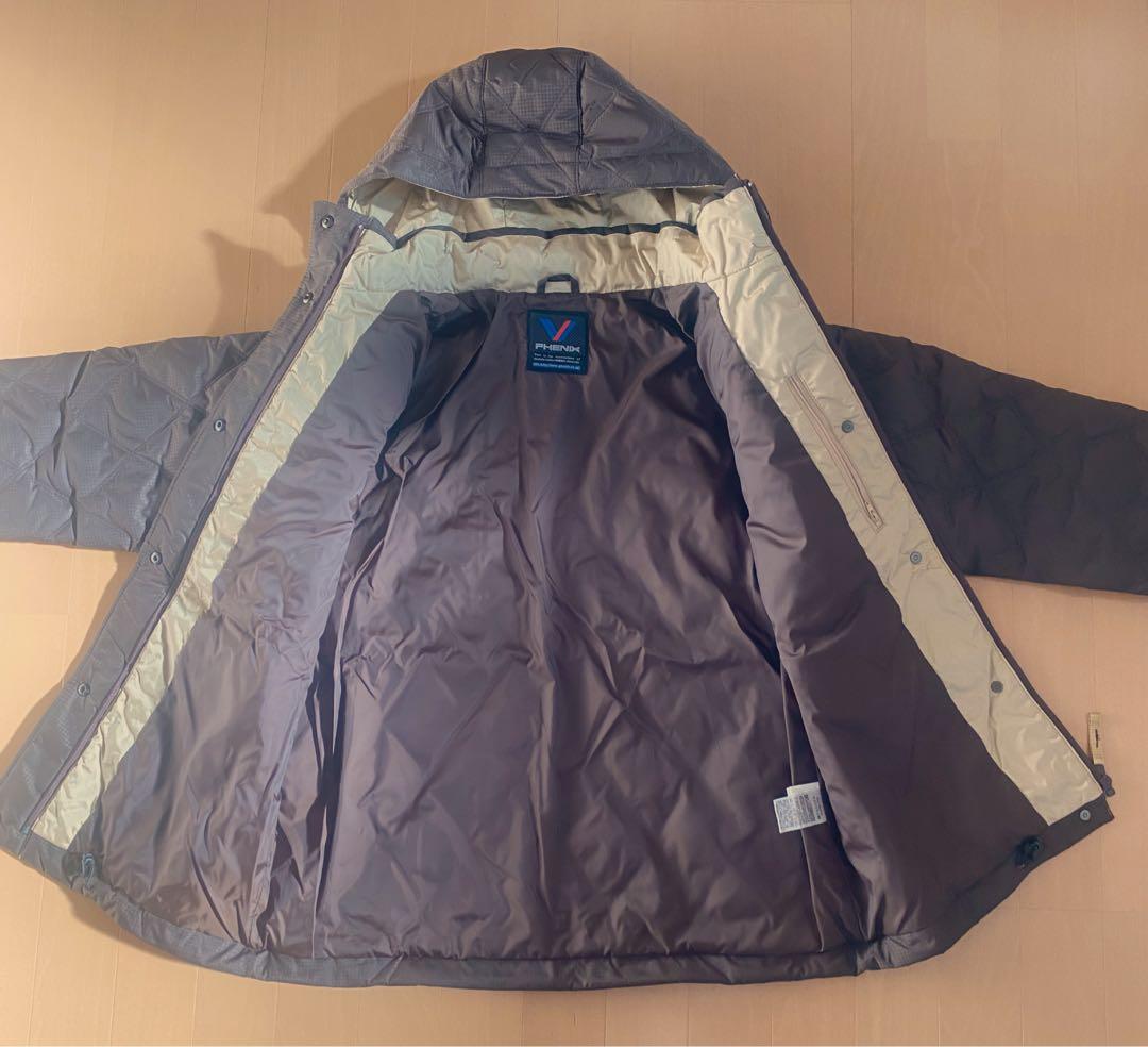 PHENIX スノーウェア レディースL セットアップ ダウン入り