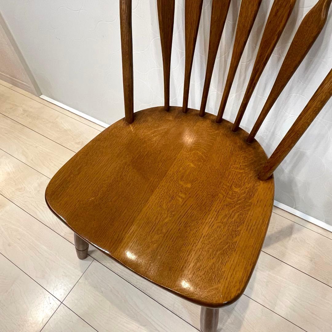 柏木工 KASHIWA ウィンザーチェア ダイニングチェア 無垢材 ヴィンテージ