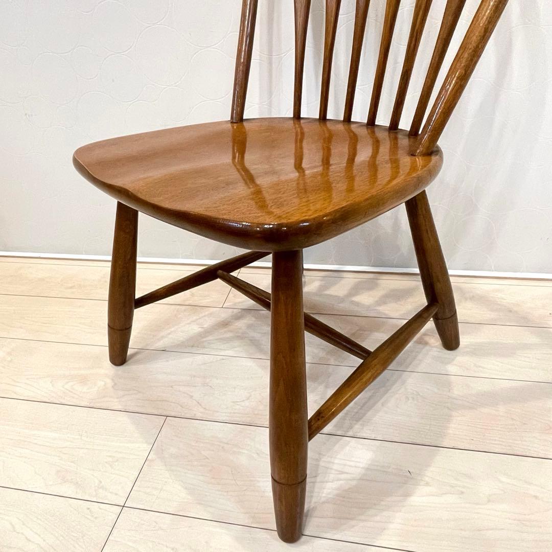 柏木工 KASHIWA ウィンザーチェア ダイニングチェア 無垢材 ヴィンテージ